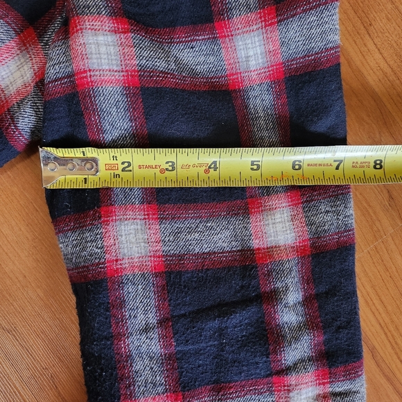 Plaid Faux Sterling Lined Shirt - Picture 4 of 5